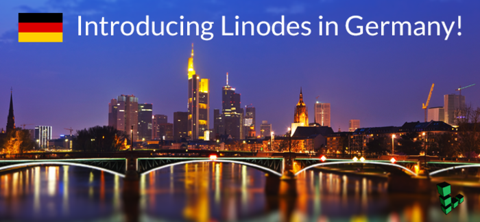 linode新增德国机房“Announcing Linodes in Frankfurt, Germany!”‏-THE FREE SKY